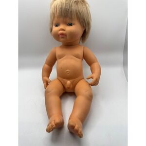Miniland Baby Doll Boy Anatomically Correct Realistic Boy Doll 15 inch